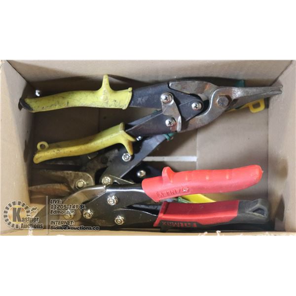 BOX OF ASSORTED SNIPS
