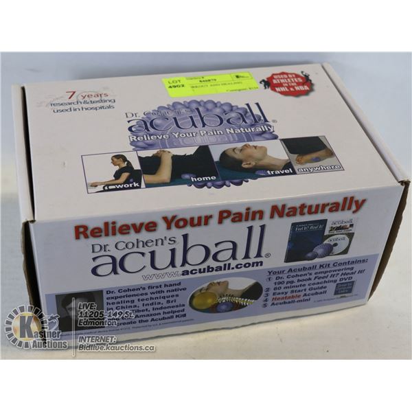 BALL WORKOUT AND HEALING PACKAGE- NEW IN BOX