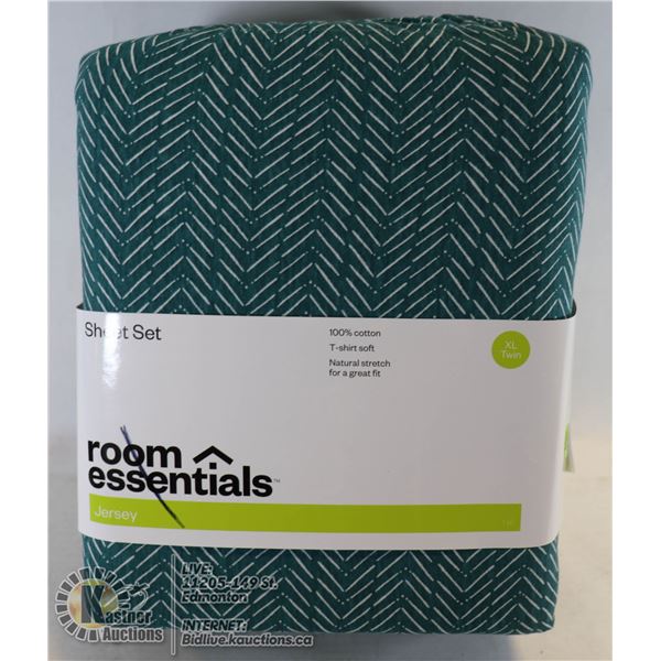 ROOM ESSENTIALS TWIN XL SHEET SET