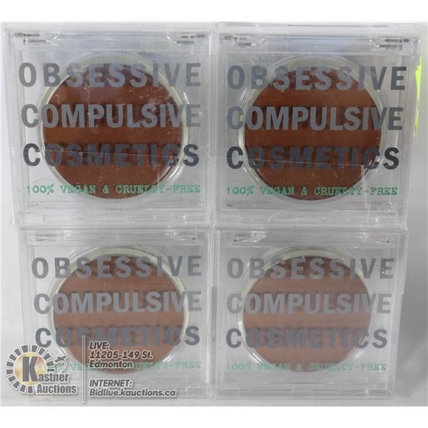 LOT OF 4 POWDER FOUNDATION SHADE R4