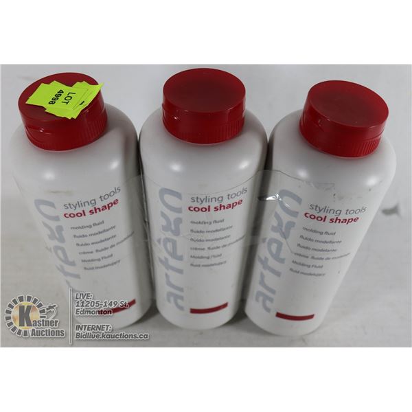 LOT OF 3 ARTEGO MOULDING FLUID 300ML EACH