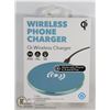 Image 1 : NEW GEMS WIRELESS QI PHONE CHARGER QI STANDARD COMPATIBLE.