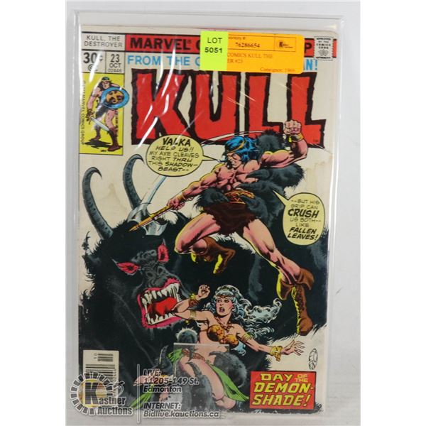 MARVEL COMICS KULL THE DESTROYER #23