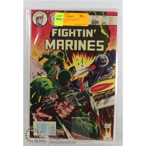 CHARLTON COMICS FIGHTIN' MARINES #165