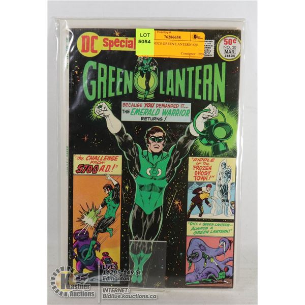 DC COMICS GREEN LANTERN #20