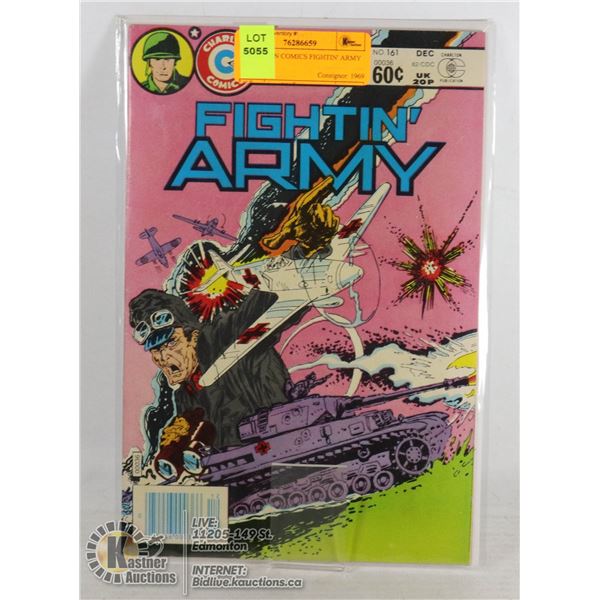 CHARLTON COMICS FIGHTIN' ARMY #161
