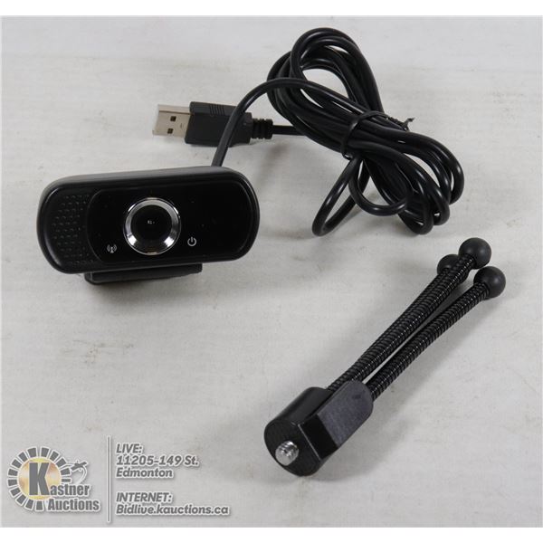 1080P HD WEBCAM W/ ROTATABLE CLIP
