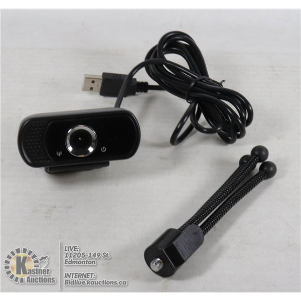 1080P HD WEBCAM W/ ROTATABLE CLIP