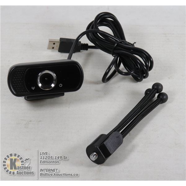 1080P HD WEBCAM W/ ROTATABLE CLIP