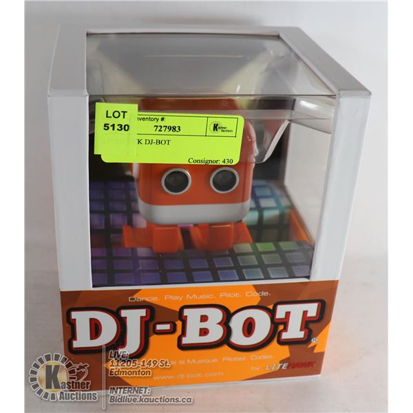 LITEHAWK DJ-BOT DANCE. PLAY MUSIC. PILOT. CODE.
