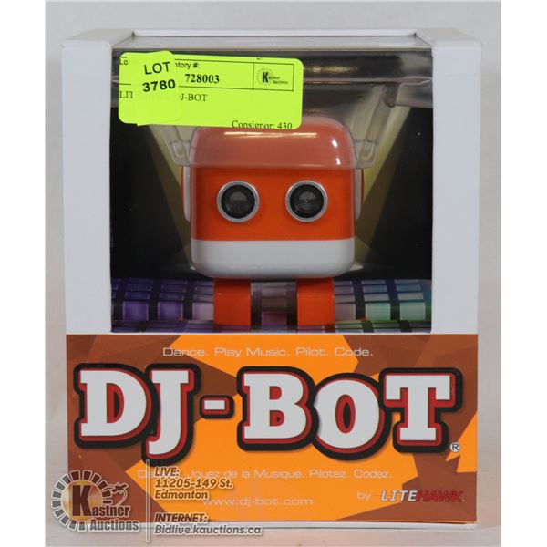 LITEHAWK DJ-BOT DANCE. PLAY MUSIC. PILOT. CODE.