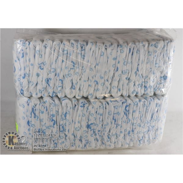 PACK OF DIAPERS SIZE APPROX 0-3 MONTHS