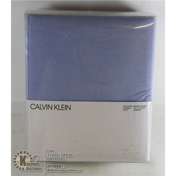 CALVIN KLIEN FLAT SHEET SIZEFULL