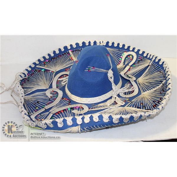 GENUINE PIGALLE SOMBRERO MADE IN MEXICO PROPER HEADLINER AND SWEAT BAND.  MADE IN MEXICO.