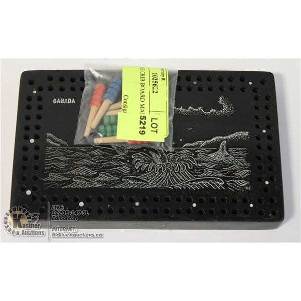 SOAPSTONE CRIB BOARD MADE IN CANADA