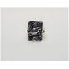 Image 1 : 7)  925 STAMPED LOVE BIRDS RING,  SIZE 6.