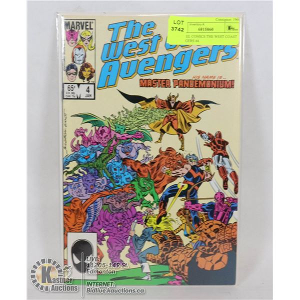 MARVEL COMICS THE WEST COAST AVENGERS #4