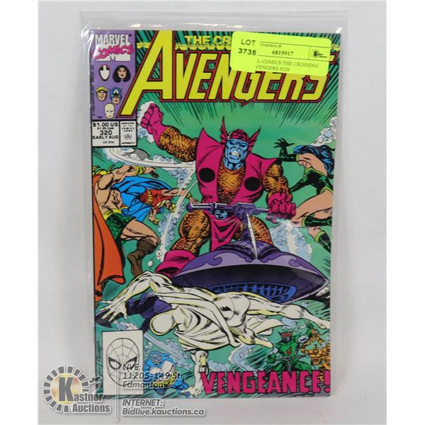 MARVEL COMICS THE CROSSING LINE AVENGERS #320