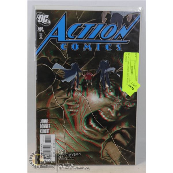 DC ACTION COMICS #851 WITH 3D GLASSES