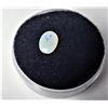 Image 1 : 21)  NATURAL OVAL AUSTRALIAN WHITE FIRE OPAL GEMSTONE, WEIGHING 2.10 CARETS,  READY FOR SETTING