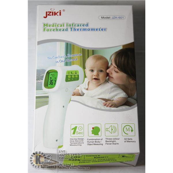 JZIKI MEDICAL INFRARED FOREHEAD THERMOMETER