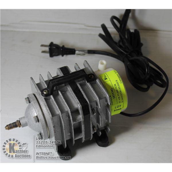 VIVOSUN AIR PUMP FOR AQUARIUM/HYDROPONICS 32 WATT VIVOSUN AIRPUMP WITH EXTENDED POWER CORD, TESTED A