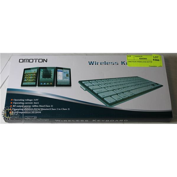 OMOTION WIRELESS KEYBOARD