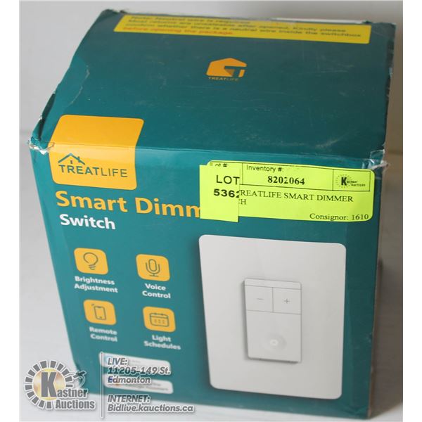 NEW TREATLIFE SMART DIMMER SWITCH