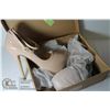 Image 1 : SIZE 40 LADIES NUDE HIGH HEELS
