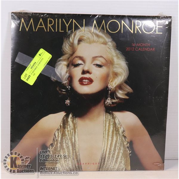 MARILYN MONROE 16 MONTH CALENDAR #NAME?