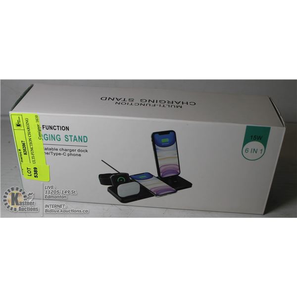 6 IN 1 MULTI-FUNCTION CHARGING STAND