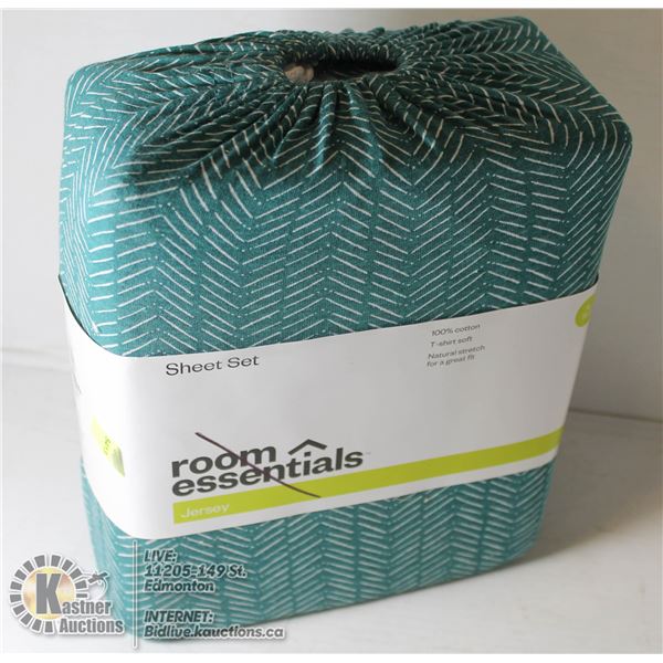 NEW ROOM ESSENTIALS TWIN XL SHEET SET