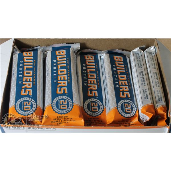 BOX OF 12 CLIF PROTEIN BARS