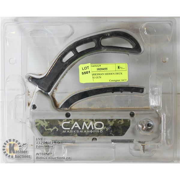 CAMO MARKSMAN HIDDEN DECK FASTENING GUN