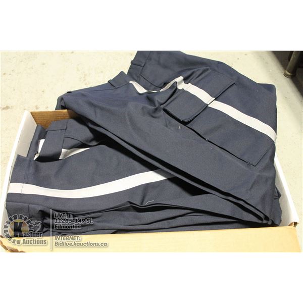 4 PAIR NEW EMS UNIFORM PANTS, APPROX SIZE 38 X 30