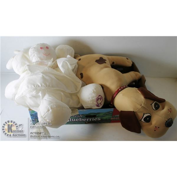 FISHER PRICE PUFFALUMP, POUND PUPPIES, JELLYCAT FISHER PRICE PUFFALUMP, POUND PUPPIES, JELLYCAT VINT