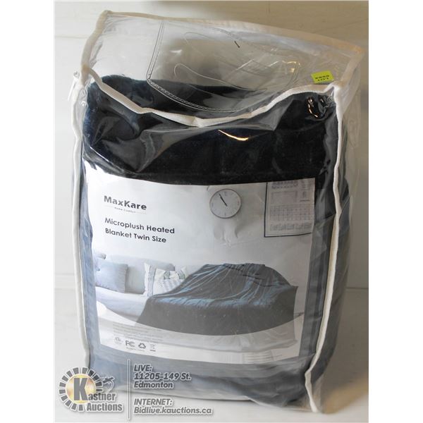 MAXCARE TWIN SIZE HEATED THROW BLANKET