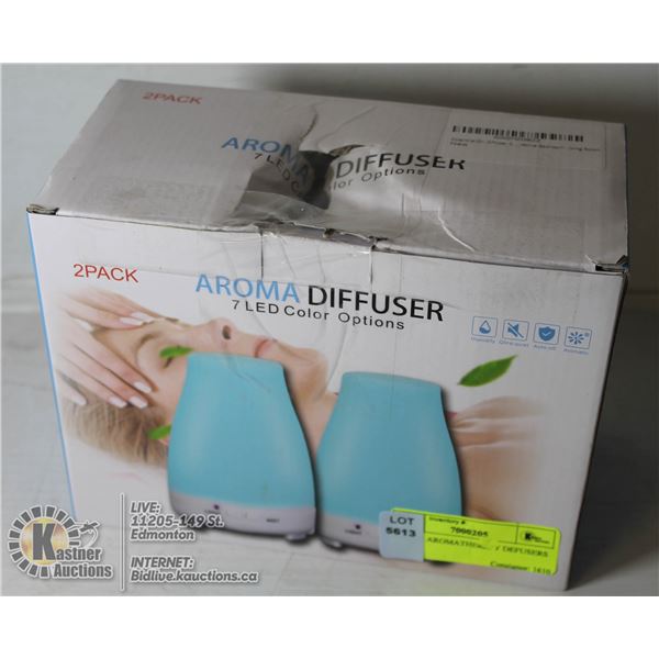 2-PACK AROMATHEREPY DEFUSERS
