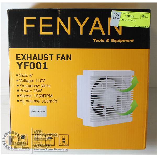FENYAN EXHAUST FAN