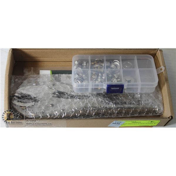 NEW SNAP INSTALLATION PLIERS W/ SNAP KIT