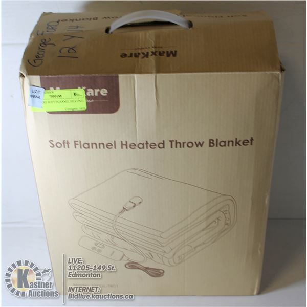 MAX KARE SOFT FLANNEL HEATING PAD