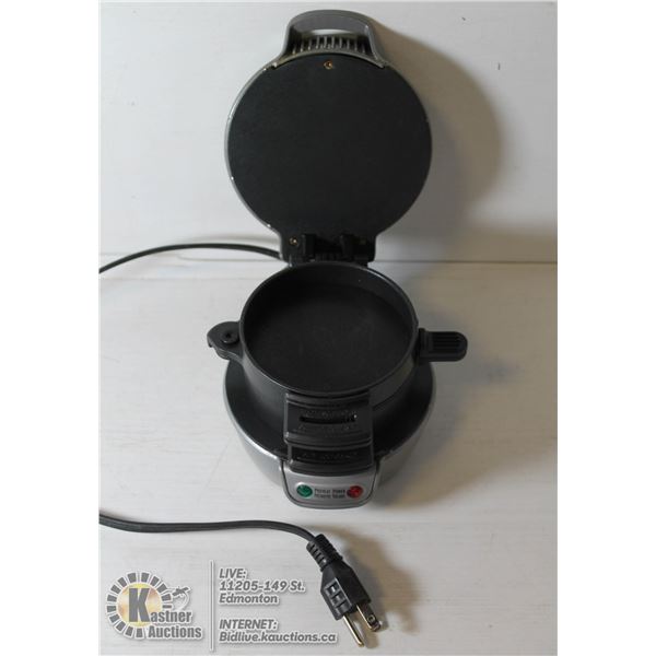 MINI ELECTRIC HAMILTON BEACH PANKAKE / EGG COOKER