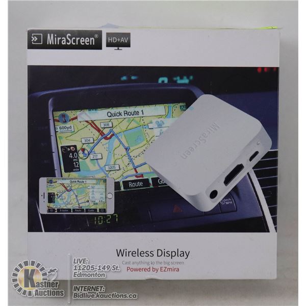 MIRA SCREEN HD WIRELESS DISPLAY SCREEN CASTER