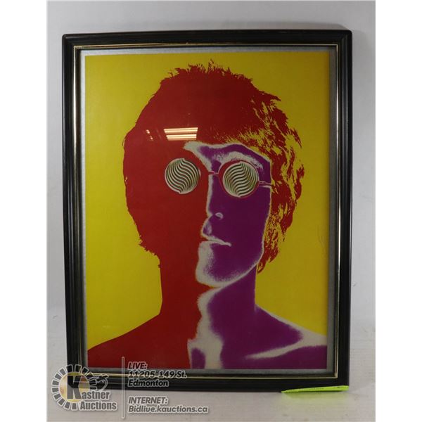 PHOTOGRAPH PSYCHODELIC JOHN LENNON BY RICHARD AVEDON