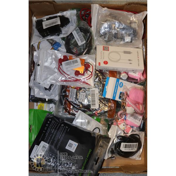 LARGE FLAT OF VARIOUS ELECTRONICS