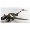 Image 1 : LARGE "HOW TO TRAIN YOUR DRAGON" FIGURINE (PRESS ON EAR, MOUTH OPENS AND LIGHT SHINES) - 12 INCHES L