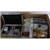 Image 1 : BOX WITH 23 NINTENDO DS GAMES AND METAL CARRY CASE INCLUDES - POKEMON SOUL SILVER, POKEMON BLACK, SU