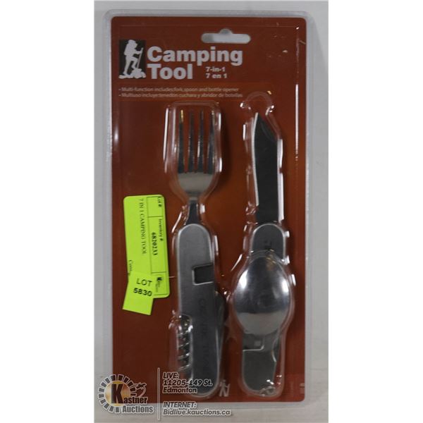 7 IN 1 CAMPING TOOL