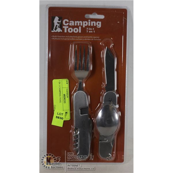 7 IN 1 CAMPING TOOL