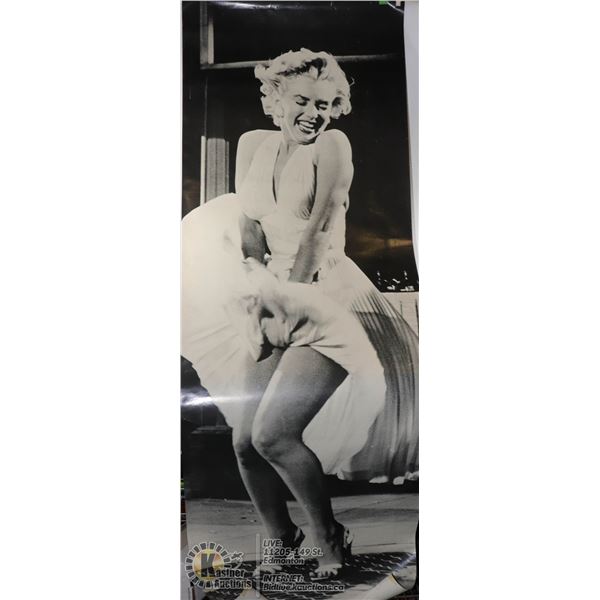 FULL LENGTH 62# MARILYN MONROE FLYING SKIRT POSTER